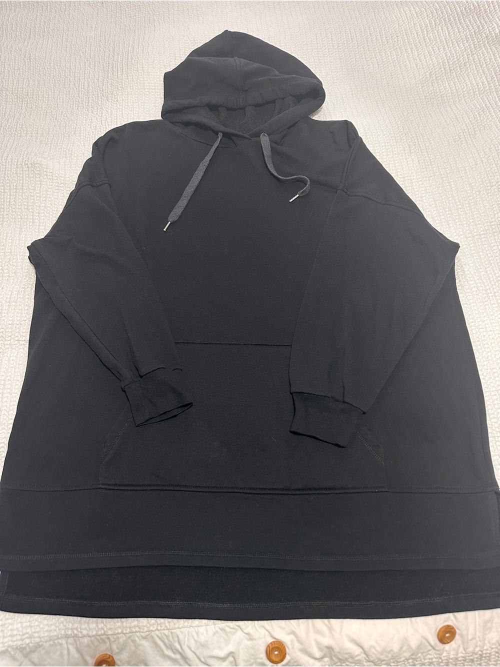 Old Navy Black Women’s Tunic Hoodie Sweatshirt